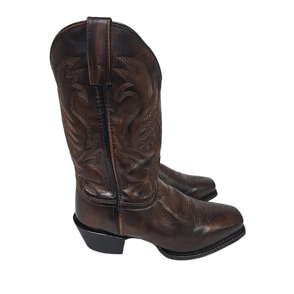 Laredo Men's Lawton Western Boots 68444 Square Toe Brown Size 9 EW - Picture 2 of 7